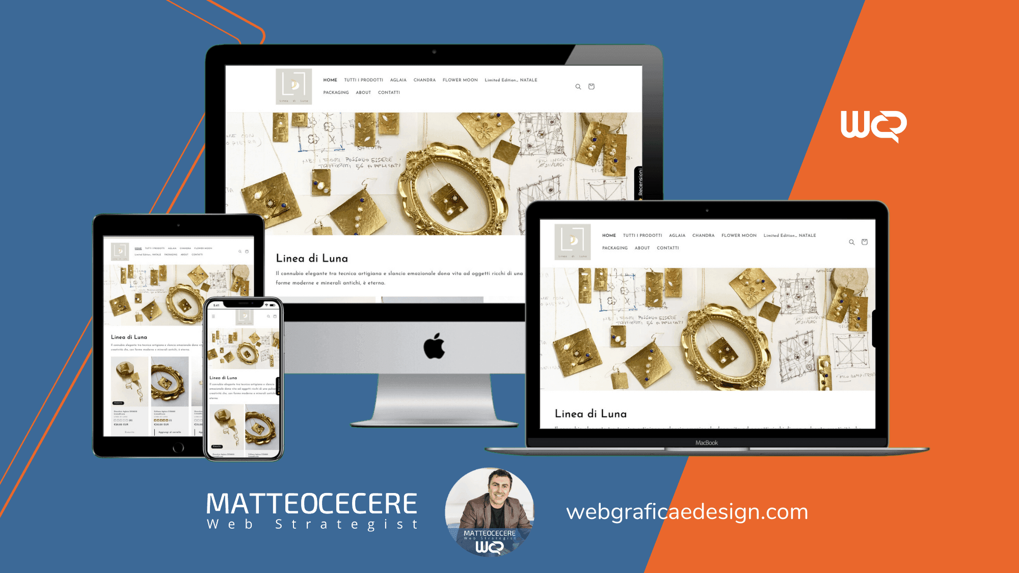 Realizzazione e Gestione marketing eCommerce Realizzazione e Gestione marketing eCommerce Linea di Luna