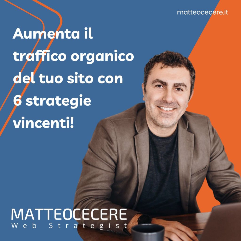 Migliorare il traffico organico del sito